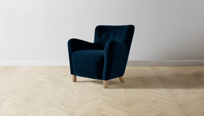 The Perry  - Mohair Admiral Chair