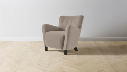 The Perry  - Performance Bouclé Morel Chair