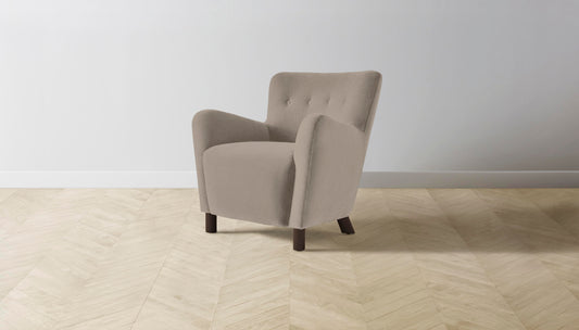 The Perry  - Performance Bouclé Morel Chair