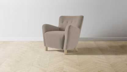 The Perry  - Performance Bouclé Morel Chair