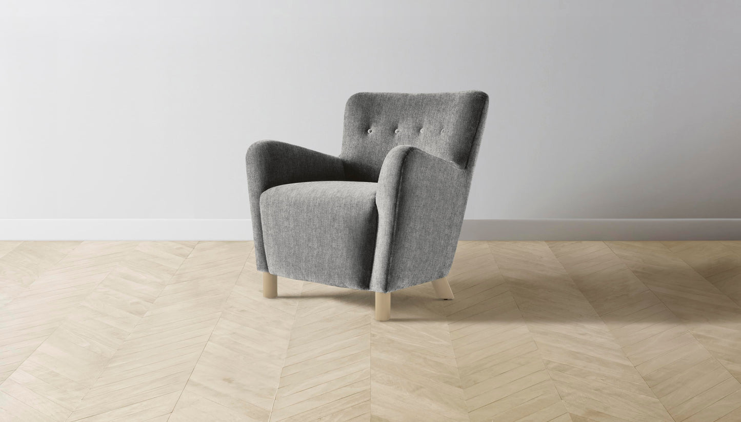 The Perry  - Performance Melange Weave Night Chair