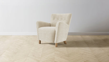 The Perry  - Performance Melange Weave Shell Chair