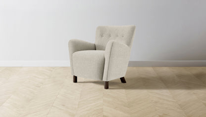 The Perry  - Performance Stonewashed Linen Dew Chair