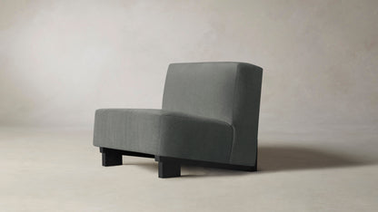 The Remsen  - Mohair Fog Chair