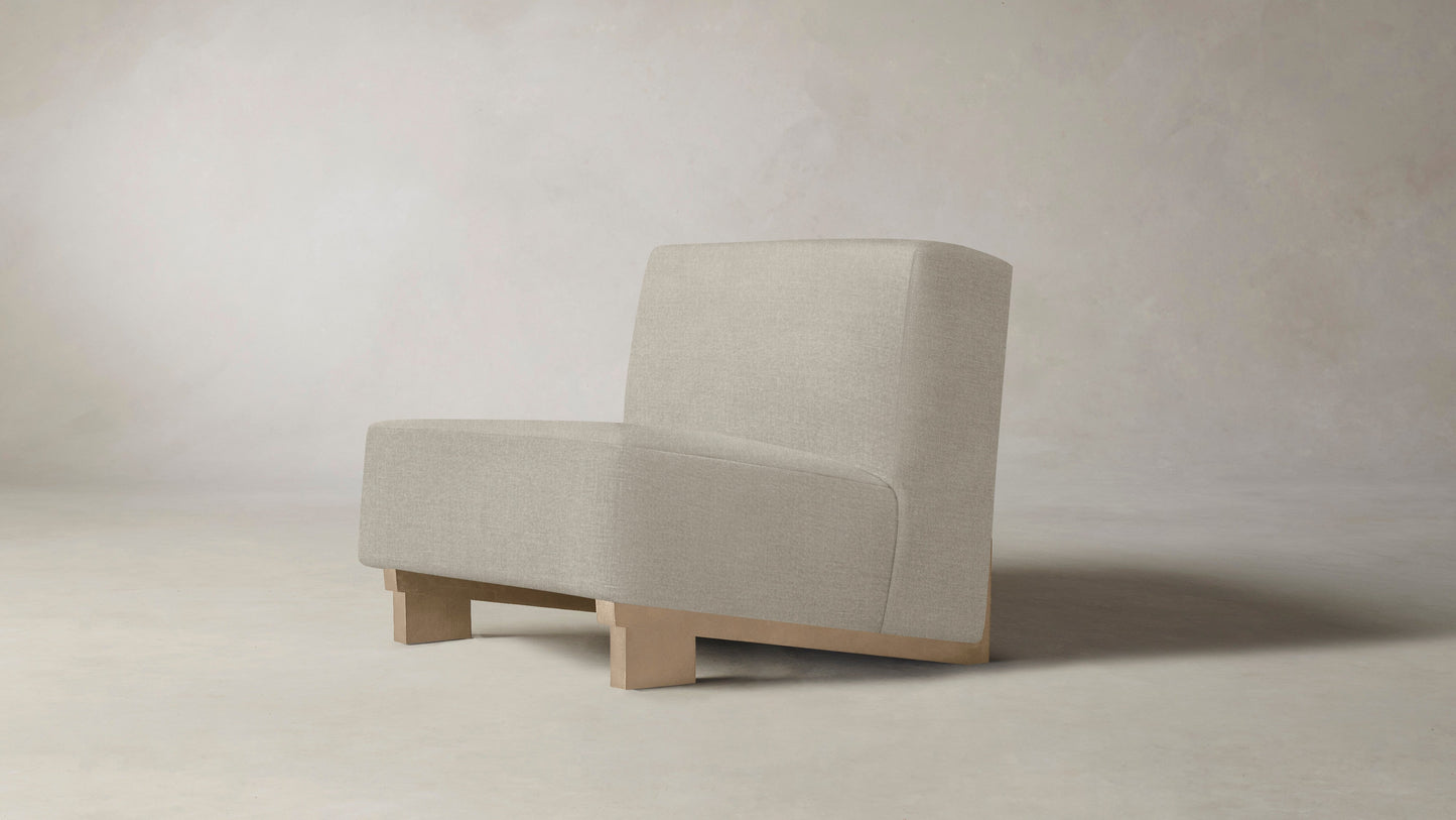 The Remsen  - Performance Stonewashed Linen Dew Chair