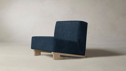 The Remsen  - Performance Tweed Denim Chair