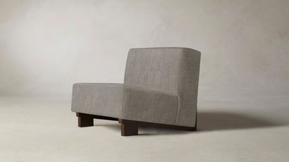 The Remsen  - Performance Tweed Oatmeal Chair