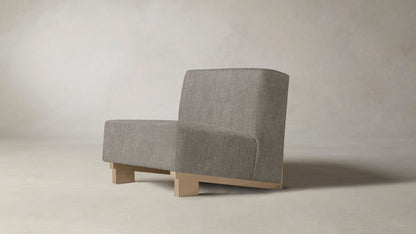 The Remsen  - Performance Tweed Oatmeal Chair