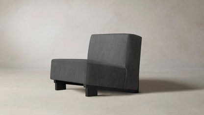 The Remsen  - Performance Tweed Smoke Chair