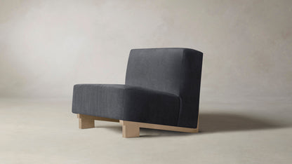 The Remsen  - Performance Velvet Lunar Chair