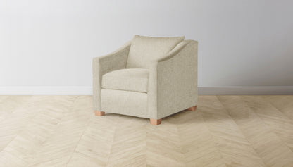 The Sullivan  - Belgian Linen Alder Chair