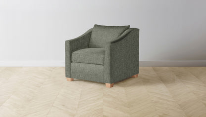 The Sullivan  - Belgian Linen Thyme Chair