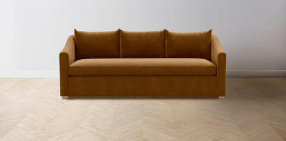 The Sullivan  - Mohair Brown Sugar Sofa