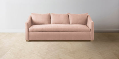 The Sullivan  - Performance Velvet Dusty Rose Sofa